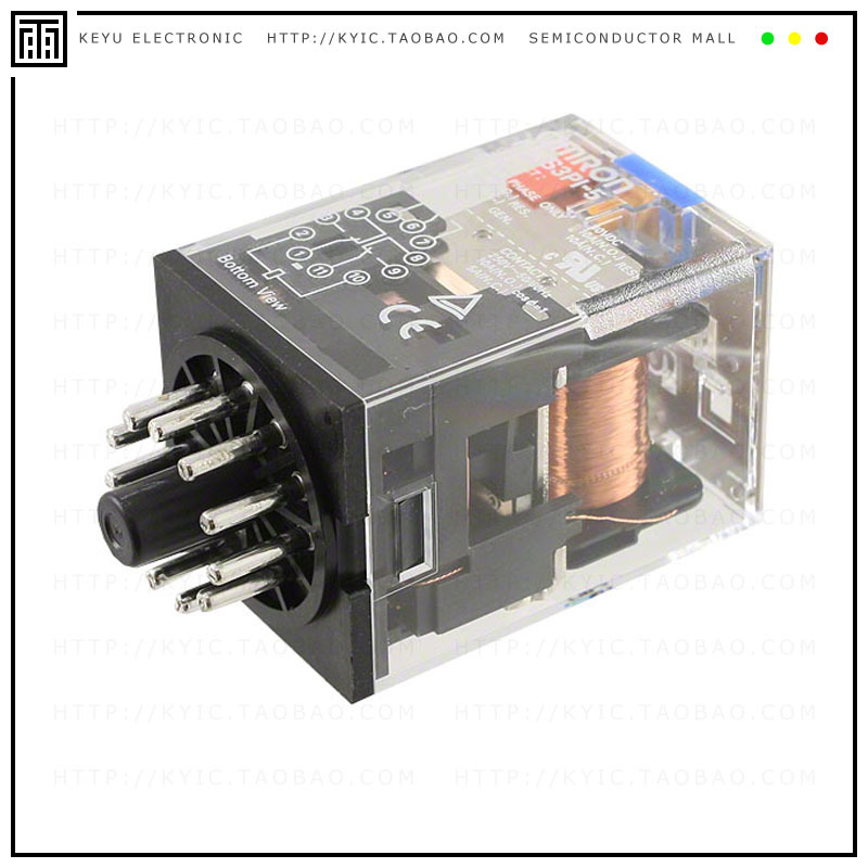 MKS3PI-5 AC24【RELAY GEN PURPOSE 3PDT 10A 24V】