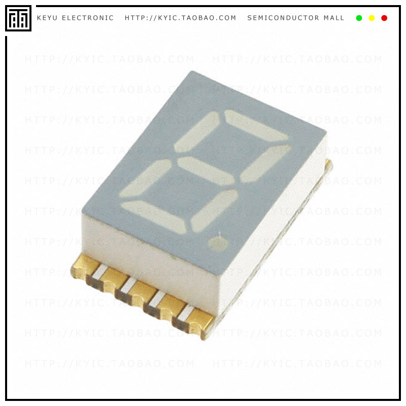 ACSC03-41SRWA-F01【DISPLAY 0.3' SGL 660NM RED SMD】