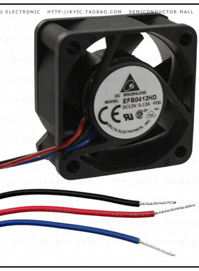 EFB0412HD-F00【FAN AXIAL 40X20MM 12VDC WIRE】