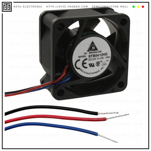 EFB0412HD-F00【FAN AXIAL 40X20MM 12VDC WIRE】