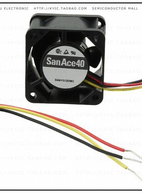 109P0412H301【FAN 40X28MM 12VDC TACH】