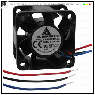 FFB0424VHN-F00【FAN AXIAL 40X28MM 24VDC WIRE】