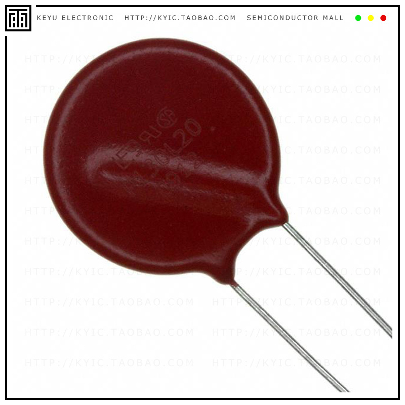 V130LA20CPX325【VARISTOR 205V 10KA DISC 20MM】