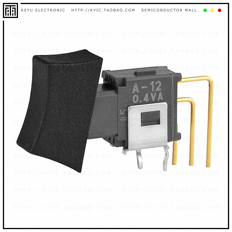 A12K1V1-DA【SWITCH ROCKER SPDT 0.4VA 28V】