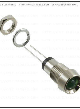 MPR5GD【PNL MNT W/ WIRE 568NM 25MCD GRN】