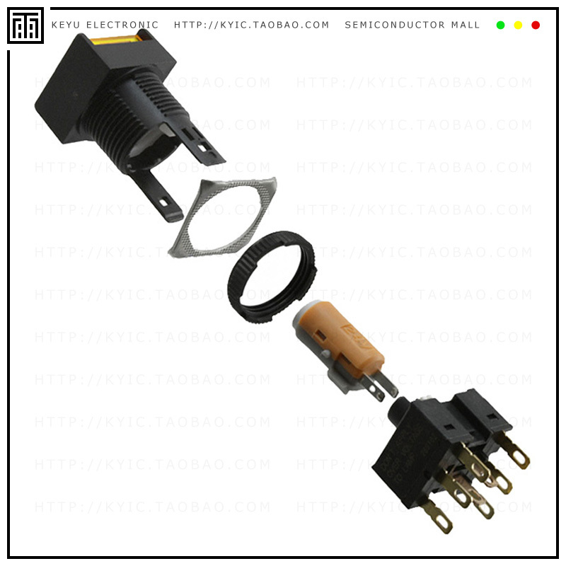 A165L-AYA-12D-2【SWITCH PUSHBUTTON DPDT 5A 125V】