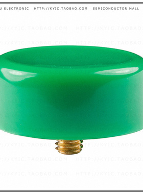AT412F【CAP PUSHBUTTON ROUND GREEN】