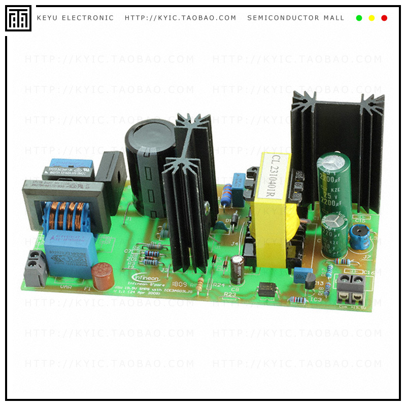 EVALSF3ICE3AS03LJGTOBO1【65W SMPS EVALUATION BOARD USING】