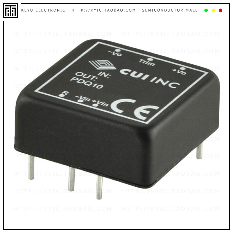 PDQ10-Q24-D12-D【DC DC CONVERTER +/-12V 10W】