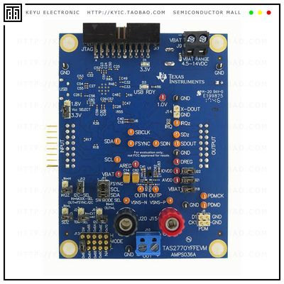 TAS2770YFFEVM【EVAL BOARD FOR TAS2770】