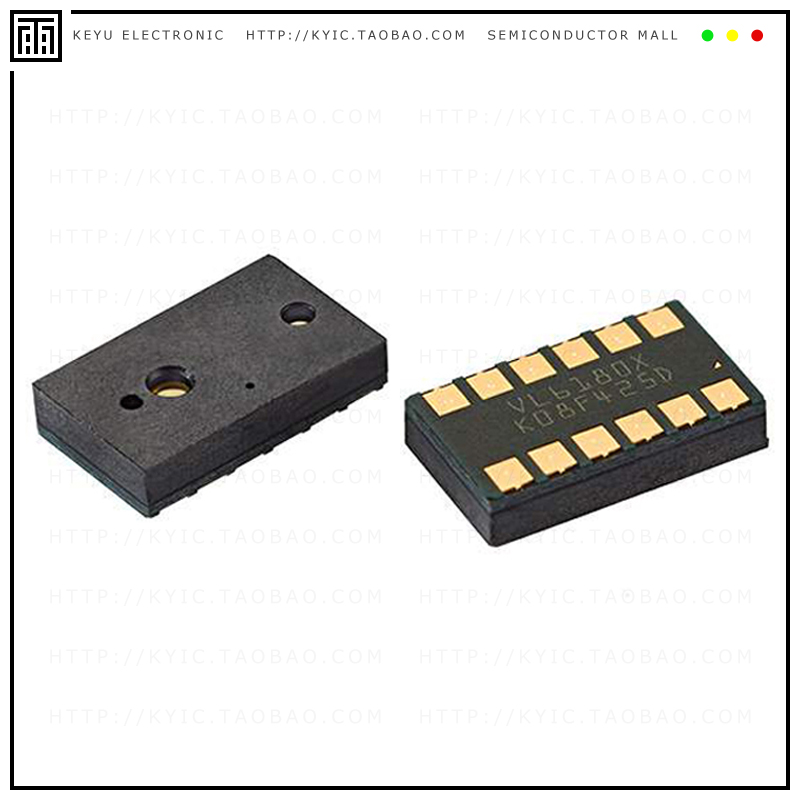 VL6180XV0NR/1【SENSOR OPT AMBIENT 12SMD】