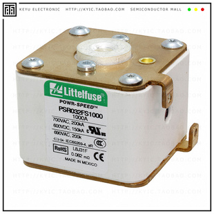 600VDC PSR032FS1000Z 700VAC 1KA FUSE SQUARE