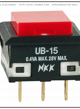 UB15KKG01N-C【SWITCH PUSH SPDT 0.4VA 28V】