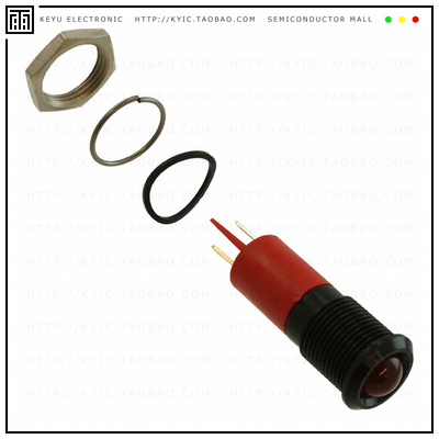 Q14P1BXXR12E【INDICATOR 12V 14MM PROMINENT RED】