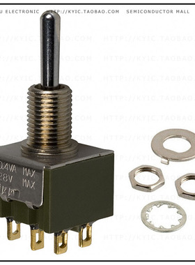 M2024SS1G01【SWITCH TOGGLE SP3T 0.4VA 28V】