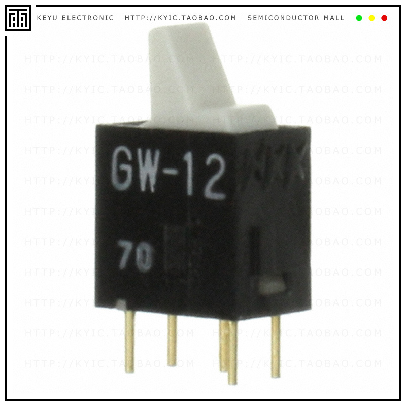 GW12LBP【SWITCH ROCKER SPDT 0.4VA 28V】