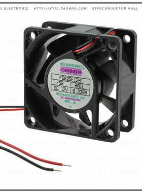 F6025E12B-FHR-EM【FAN AXIAL 60X25MM IP57 12VDC】