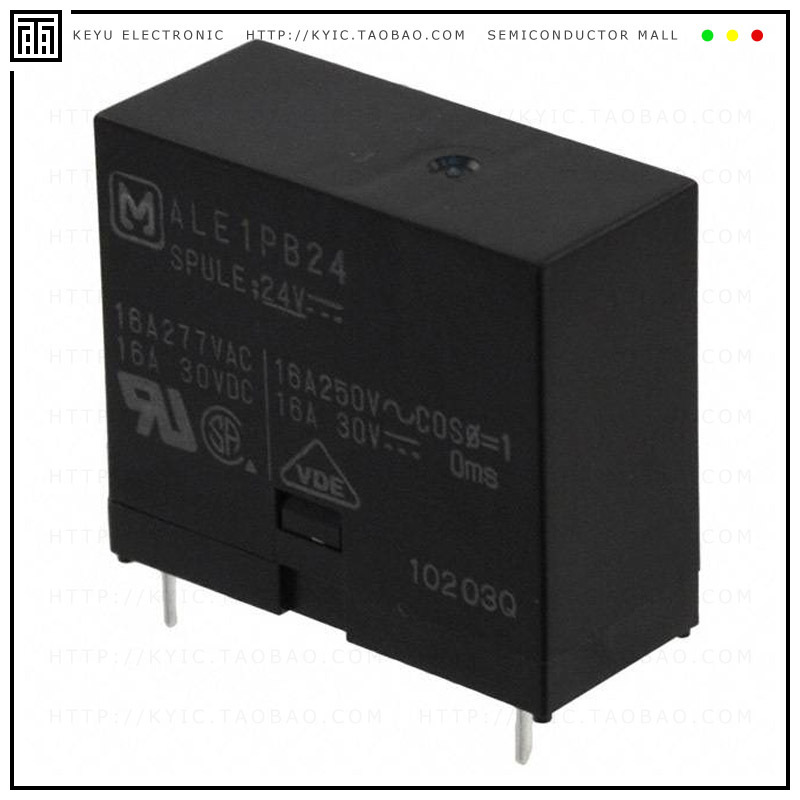 ALE1PF12【RELAY GEN PURPOSE SPST 16A 12V】