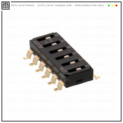 EDS06SGRNTU04Q【END STACK DIP 6P G RECESS TUBE】