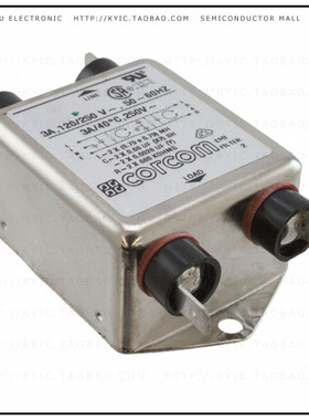 1-6609037-1【LINE FILTER 250VAC 3A CHASS MNT】