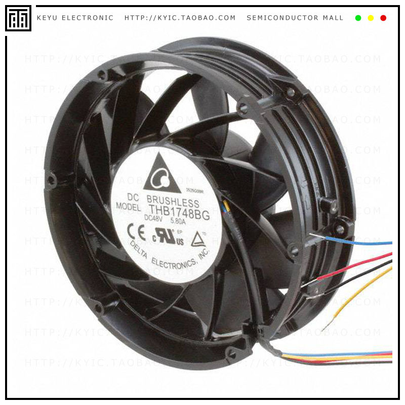 THB1748BG【FAN AXIAL 172X50.8MM 48VDC WIRE】