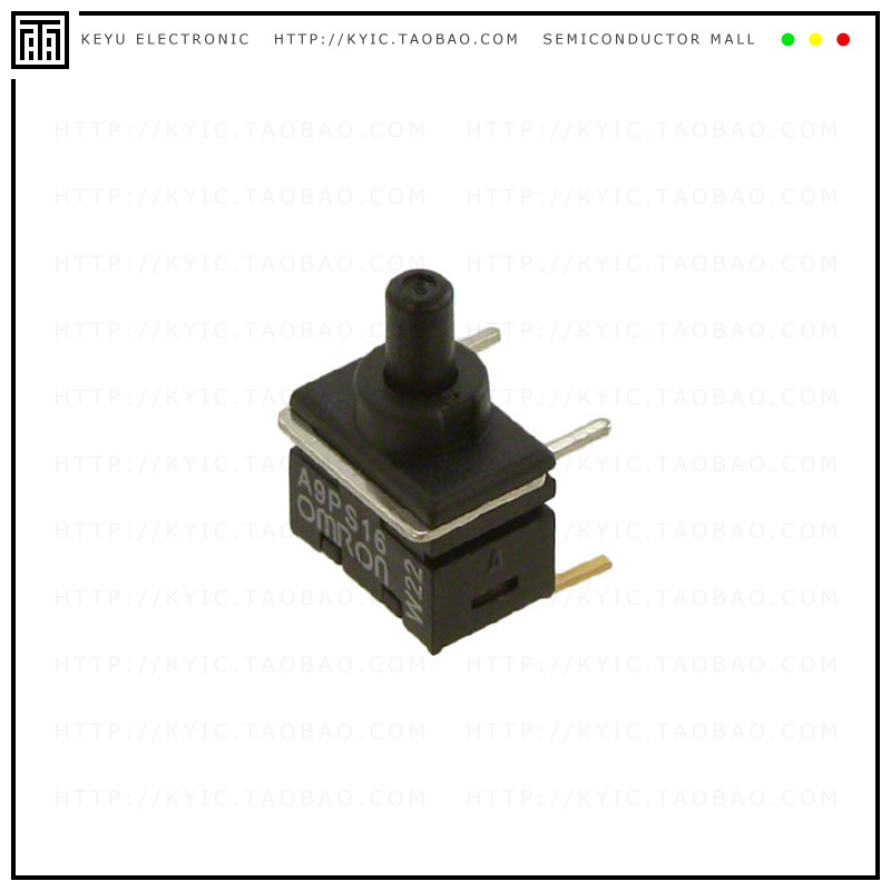 A9PS16-0012【SWITCH PUSH SPST-NO 0.1A 28V】