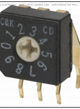 CD10RM0AB【SWITCH ROTARY DIP BCD 0.40VA 20V】