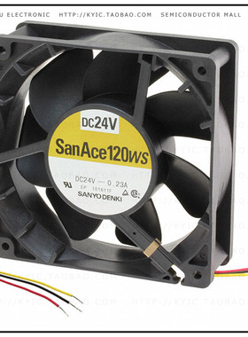 9WS1224H101【FAN 120X38MM 24VDC IP54 TACH】