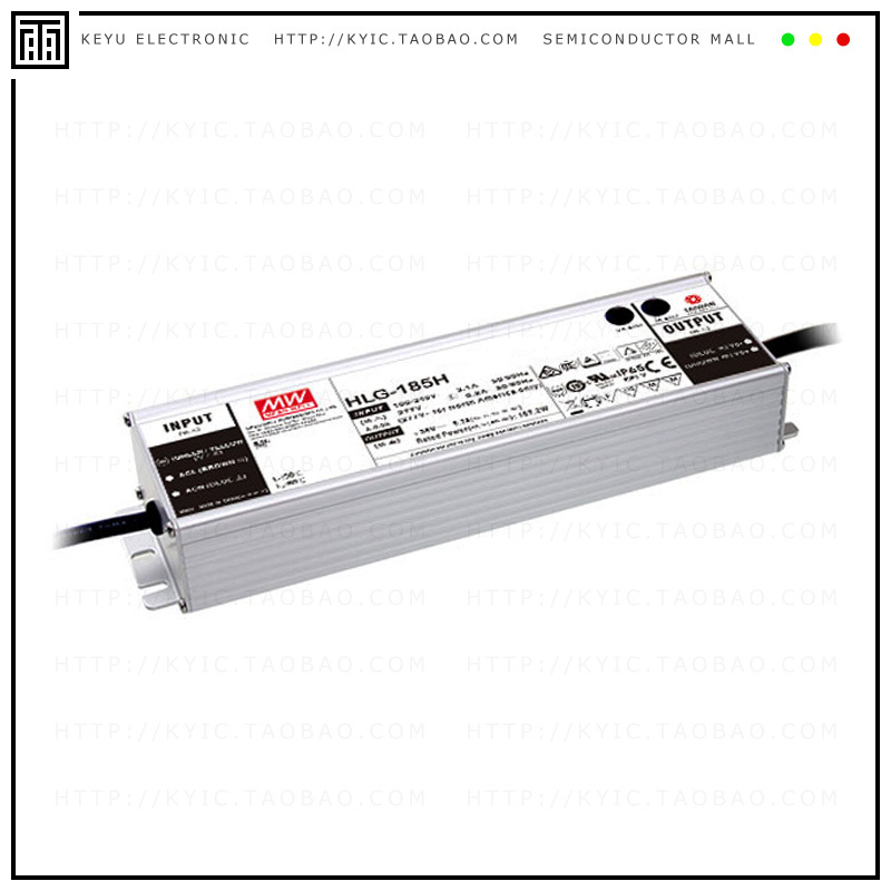 HLG-185H-54A【LED DVR CC/CV AC/DC 49-58V 3.45A】