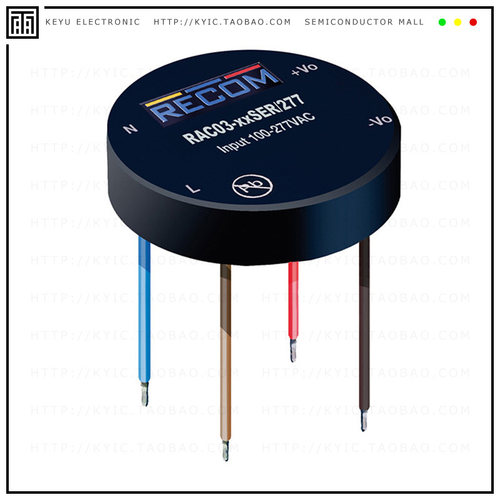 RAC03-05SER/277【AC/DC CONVERTER 5V 3W】