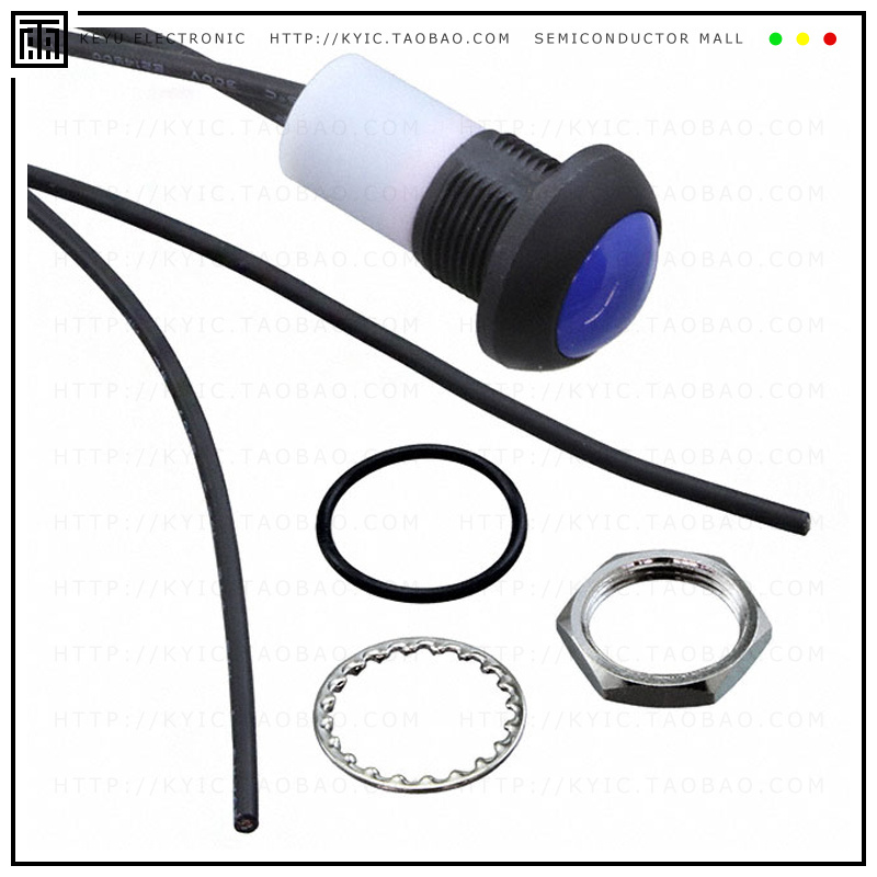 PB6B2RS7M1CAL00S500【PB OFF/ON RC BLU M1 TERM IP68 50】