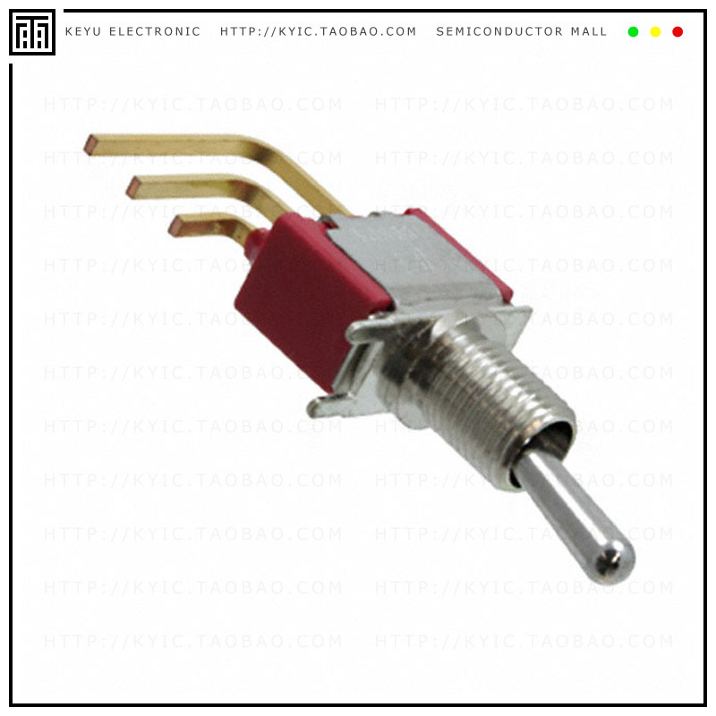 100SP1T1B5M7RE【SWITCH TOGGLE SPDT 0.4VA 20V】