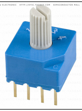 S-2150【SWITCH ROTARY DIP SP4T 100MA 5V】