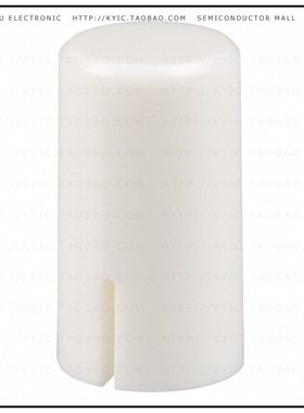 1RWHT【CAP PUSHBUTTON ROUND WHITE】