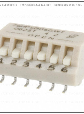 76HPSB06GWRT【SWITCH PIANO DIP SPST 150MA 30V】