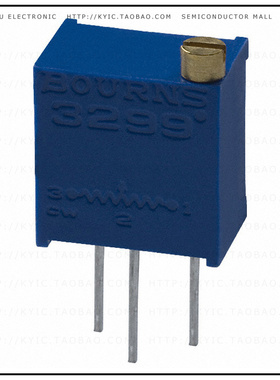 3299Y-1-203LF【TRIMMER 20K OHM 0.5W PC PIN TOP】