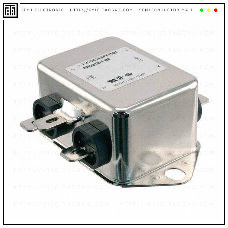 FN2010B-1-06【LINE FILTER 250VAC 1A CHASS MNT】