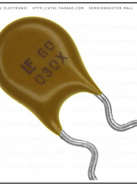 60R030XPR【PTC RESET FUSE 60V 300MA RADIAL】