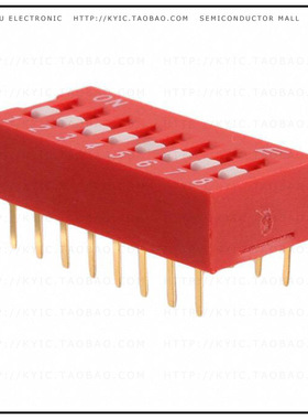 KAS1108R【SWITCH SLIDE DIP SPST 25MA 24V】