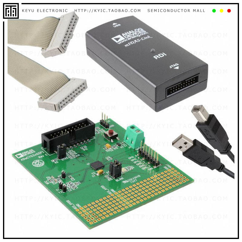 EVAL-ADUC7039QSPZ【QUICKSTART PLUS ADUC7039 EVAL BD】