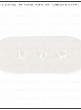 CI-192-028-3SR【INSULATOR CRYSTAL 3HOLE CLEAR】