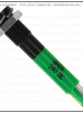 Q6F1BXXG24E【INDICATOR 24V 6MM FLUSH GREEN】