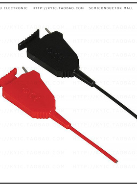 CT3101【MINIFLEX CLP BLK/RED 0.032' PAIR】