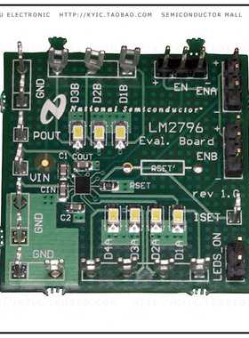 LM2796TLEV【BOARD EVALUATION LM2796TL】