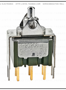 M2026TXG13【SWITCH ROCKER SP3T 0.4VA 28V】