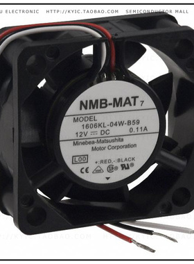 1606KL-04W-B59-L00【FAN AXIAL 40X15MM 12VDC WIRE】