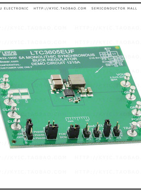 DC1215A【EVAL BOARD BUCK REG LTC3605】