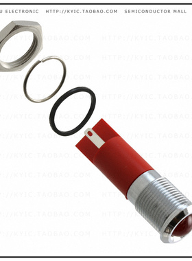 Q14P1CXXHR24E【14MM PRMNT CHRM HYPR RED 24VDC】