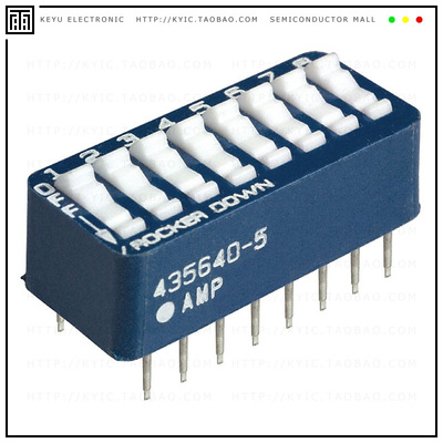 5435640-5【SWITCH ROCKER DIP SPST 60MA 5V】