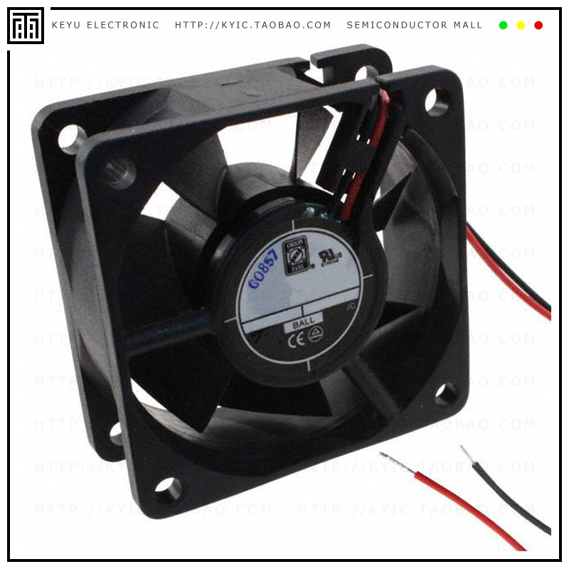 OD6025-24HHB【FAN AXIAL 60X25MM 24VDC WIRE】